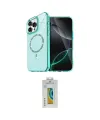 ieg™ iPhone 15 Pro Max Kılıf Kıvılcım Form Prime - Siyah Polymer Nano Ekran Koruyucu
