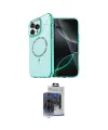 ieg™ iPhone 15 Pro Max Kılıf Kıvılcım Form Prime - Siyah Vanessa Magic Cam