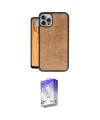 ieg™ iPhone 15 Pro Max Kılıf Kıvılcım Işık Serisi - Siyah Bilvis 5in1 3D Magic Cam Ekran Koruyucu