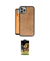 ieg™ iPhone 15 Pro Max Kılıf Kıvılcım Işık Serisi - Siyah Buffer Cam Ekran Koruyucu