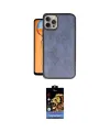 ieg™ iPhone 15 Pro Max Kılıf Kıvılcım Işık Serisi - Siyah Buffer Hayalet Cam Ekran Koruyucu