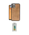 ieg™ iPhone 15 Pro Max Kılıf Kıvılcım Işık Serisi - Siyah Polymer Nano Ekran Koruyucu