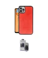 ieg™ iPhone 15 Pro Max Kılıf Kıvılcım Işık Serisi - Siyah Vanessa Magic Hayalet Cam