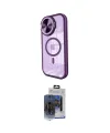 ieg™ iPhone 15 Pro Max Kılıf Kıvılcım Modern Koleksiyonu - Siyah Vanessa Magic Cam