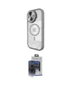 ieg™ iPhone 15 Pro Max Kılıf Kıvılcım Modern Koleksiyonu - Siyah Vanessa Magic Cam