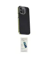 ieg™ iPhone 15 Pro Max Kılıf Kıvılcım Modern Özel Seri - Şeffaf Pasifik Cam Ekran Koruyucu