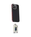 ieg™ iPhone 15 Pro Max Kılıf Kıvılcım Modern Özel Seri - Siyah Bilvis Hayalet Cam Ekran Koruyucu