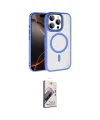 ieg™ iPhone 15 Pro Max Kılıf Kıvılcım Prime - Siyah Bilvis 3D Mat Cam Ekran Koruyucu