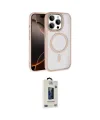 ieg™ iPhone 15 Pro Max Kılıf Kıvılcım Prime - Siyah Bilvis Hayalet Cam Ekran Koruyucu