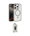 ieg™ iPhone 15 Pro Max Kılıf Kıvılcım Prime - Siyah Bilvis Hayalet Cam Ekran Koruyucu