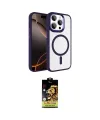 ieg™ iPhone 15 Pro Max Kılıf Kıvılcım Prime - Siyah Buffer Cam Ekran Koruyucu