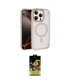 ieg™ iPhone 15 Pro Max Kılıf Kıvılcım Prime - Siyah Buffer Cam Ekran Koruyucu