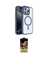 ieg™ iPhone 15 Pro Max Kılıf Kıvılcım Prime - Siyah Buffer Cam Ekran Koruyucu