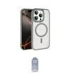 ieg™ iPhone 15 Pro Max Kılıf Kıvılcım Prime - Siyah Joko Magic 5D Cam