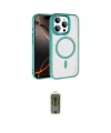 ieg™ iPhone 15 Pro Max Kılıf Kıvılcım Prime - Siyah Joko Magic 5D Hayalet Cam