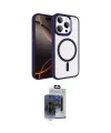ieg™ iPhone 15 Pro Max Kılıf Kıvılcım Prime - Siyah Vanessa Magic Cam