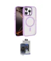ieg™ iPhone 15 Pro Max Kılıf Kıvılcım Prime - Siyah Vanessa Magic Cam