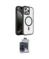 ieg™ iPhone 15 Pro Max Kılıf Kıvılcım Prime - Siyah Vanessa Magic Cam