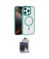 ieg™ iPhone 15 Pro Max Kılıf Kıvılcım Prime - Siyah Vanessa Magic Cam