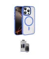 ieg™ iPhone 15 Pro Max Kılıf Kıvılcım Prime - Siyah Vanessa Magic Hayalet Cam