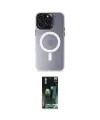 ieg™ iPhone 15 Pro Max Kılıf Kozmos Çizgi Prime - Şeffaf 360 Full Body Arka Koruyucu