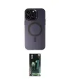 ieg™ iPhone 15 Pro Max Kılıf Kozmos Çizgi Prime - Şeffaf 360 Full Body Arka Koruyucu