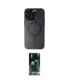 ieg™ iPhone 15 Pro Max Kılıf Kozmos Çizgi Prime - Şeffaf 360 Full Body Arka Koruyucu