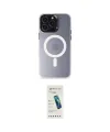 ieg™ iPhone 15 Pro Max Kılıf Kozmos Çizgi Prime - Şeffaf Pasifik Cam Ekran Koruyucu