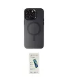 ieg™ iPhone 15 Pro Max Kılıf Kozmos Çizgi Prime - Şeffaf Pasifik Cam Ekran Koruyucu