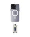 ieg™ iPhone 15 Pro Max Kılıf Kozmos Çizgi Prime - Siyah Bilvis Hayalet Cam Ekran Koruyucu