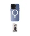 ieg™ iPhone 15 Pro Max Kılıf Kozmos Çizgi Prime - Siyah Bilvis Hayalet Cam Ekran Koruyucu