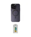 ieg™ iPhone 15 Pro Max Kılıf Kozmos Çizgi Prime - Siyah Polymer Nano Ekran Koruyucu