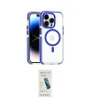 ieg™ iPhone 15 Pro Max Kılıf Kozmos Doku Koleksiyonu - Şeffaf Pasifik Cam Ekran Koruyucu
