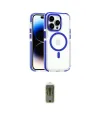 ieg™ iPhone 15 Pro Max Kılıf Kozmos Doku Koleksiyonu - Siyah Joko Magic 5D Hayalet Cam