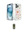ieg™ iPhone 15 Pro Max Kılıf Kozmos Doku - Siyah Joko Magic 5D Hayalet Cam