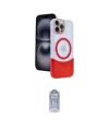 ieg™ iPhone 15 Pro Max Kılıf Kozmos Form Özel Seri - Siyah Joko Magic 5D Cam