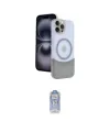 ieg™ iPhone 15 Pro Max Kılıf Kozmos Form Özel Seri - Siyah Joko Magic 5D Cam