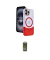 ieg™ iPhone 15 Pro Max Kılıf Kozmos Form Özel Seri - Siyah Joko Magic 5D Hayalet Cam