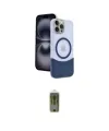 ieg™ iPhone 15 Pro Max Kılıf Kozmos Form Özel Seri - Siyah Joko Magic 5D Hayalet Cam