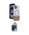 ieg™ iPhone 15 Pro Max Kılıf Kozmos Form Özel Seri - Siyah Vanessa Magic Cam
