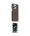 ieg™ iPhone 15 Pro Max Kılıf Kozmos Klasik Prime - Şeffaf 360 Full Body Arka Koruyucu