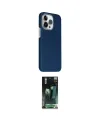 ieg™ iPhone 15 Pro Max Kılıf Kozmos Klasik Prime - Şeffaf 360 Full Body Arka Koruyucu