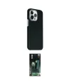 ieg™ iPhone 15 Pro Max Kılıf Kozmos Klasik Prime - Şeffaf 360 Full Body Arka Koruyucu