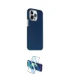 ieg™ iPhone 15 Pro Max Kılıf Kozmos Klasik Prime - Siyah 3D Antistatik Seramik Nano Ekran Koruyucu