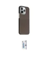 ieg™ iPhone 15 Pro Max Kılıf Kozmos Klasik Prime - Siyah Bilvis 0.18mm Plus Cam Ekran Koruyucu