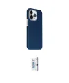 ieg™ iPhone 15 Pro Max Kılıf Kozmos Klasik Prime - Siyah Bilvis 0.18mm Plus Cam Ekran Koruyucu