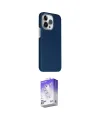 ieg™ iPhone 15 Pro Max Kılıf Kozmos Klasik Prime - Siyah Bilvis 5in1 3D Magic Cam Ekran Koruyucu