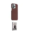 ieg™ iPhone 15 Pro Max Kılıf Kozmos Klasik Prime - Siyah Bilvis Hayalet Cam Ekran Koruyucu