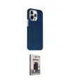 ieg™ iPhone 15 Pro Max Kılıf Kozmos Klasik Prime - Siyah Bilvis Hayalet Cam Ekran Koruyucu