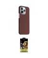 ieg™ iPhone 15 Pro Max Kılıf Kozmos Klasik Prime - Siyah Buffer Cam Ekran Koruyucu